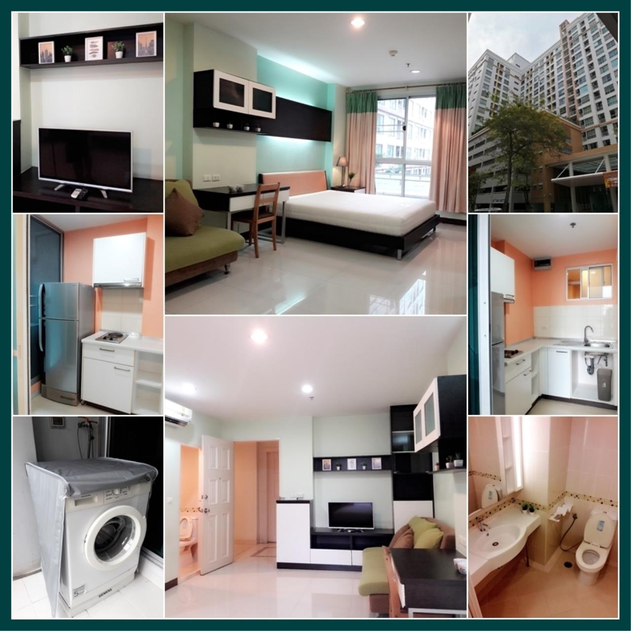 Ta (+66 9 5935 1592) Agency's For Rent condo at BTS Tha Phra 1 Bedroom fully furnished 7,500B/m near Talad Plu and Sathorn, clean and good condotion. 2