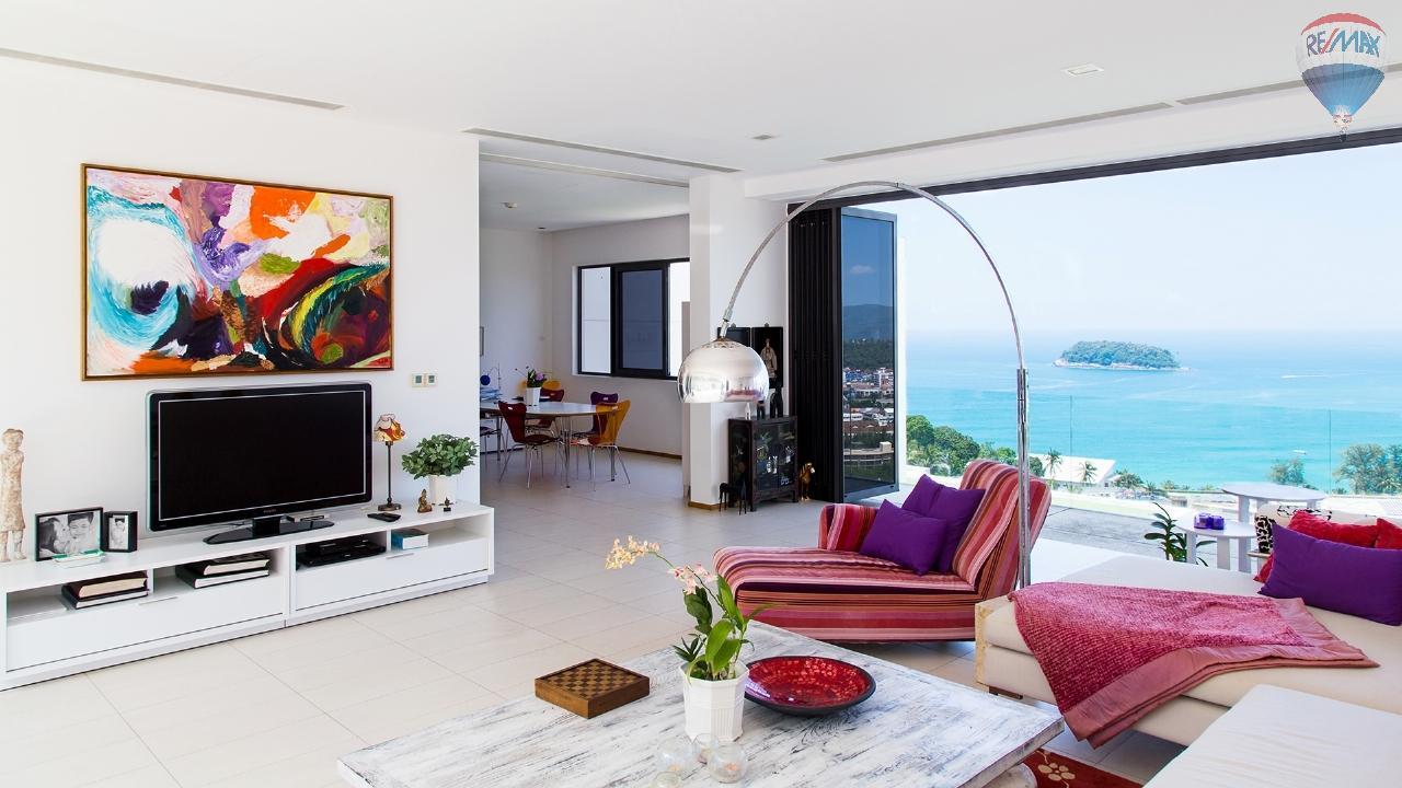 RE/MAX Top Properties Agency's Luxury 3 bedroom apartment atop the hillside above Kata Beach 1