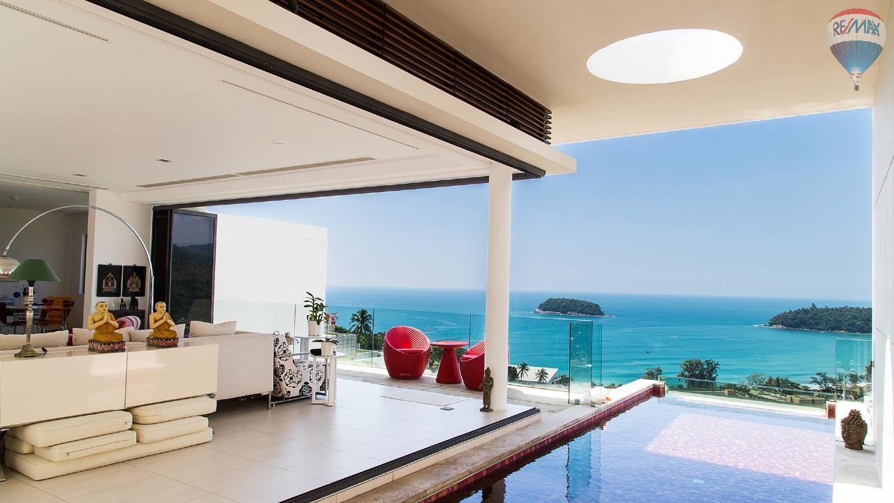 RE/MAX Top Properties Agency's Luxury 3 bedroom apartment atop the hillside above Kata Beach 7