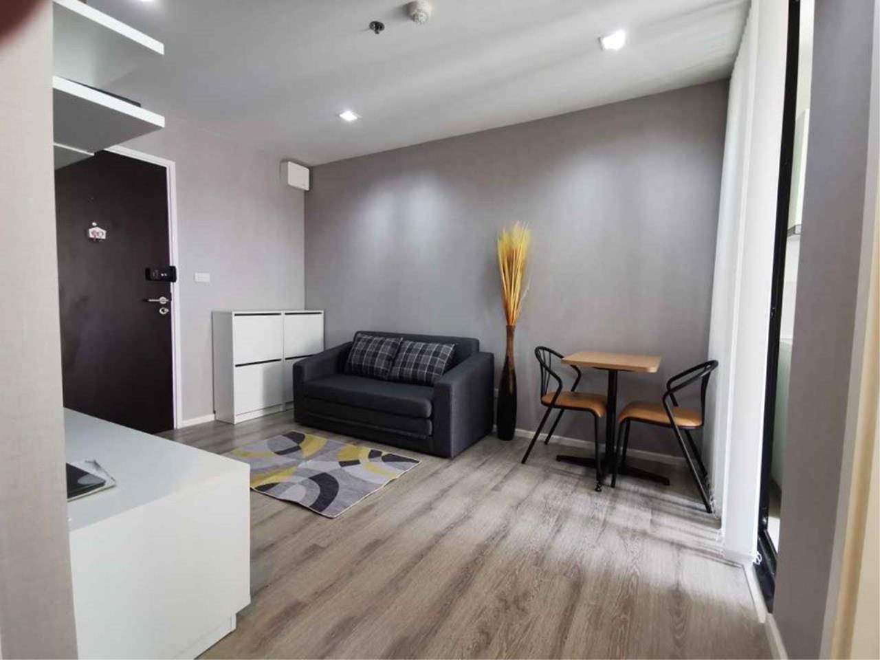 Agent Thawanrat Agency's Condo for rental Knightsbridge Bearing Near BTS.Bearing Agricultural station 1 bedroom,1 bathroom. size 35.05 sqm. Floor 7th. fully furnished Ready to move in 1