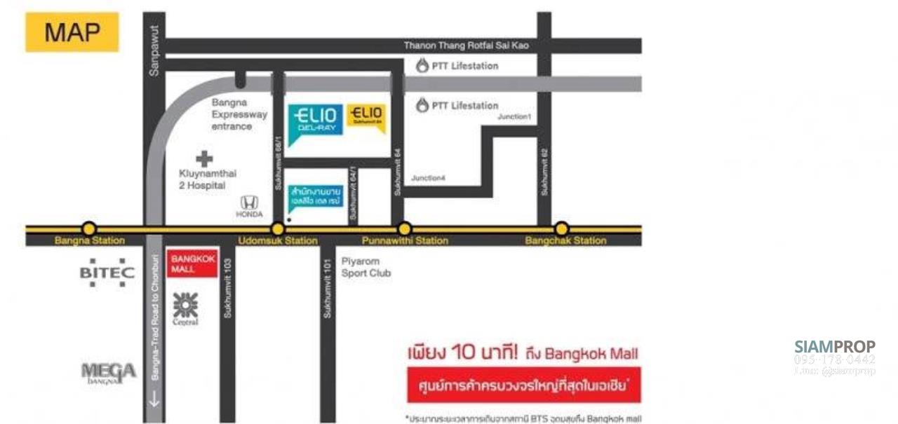 Siam Prop Agency's EIlo Del Ray Sukhumvit 64 "BTS Punnavithi - Udomsuk" 11