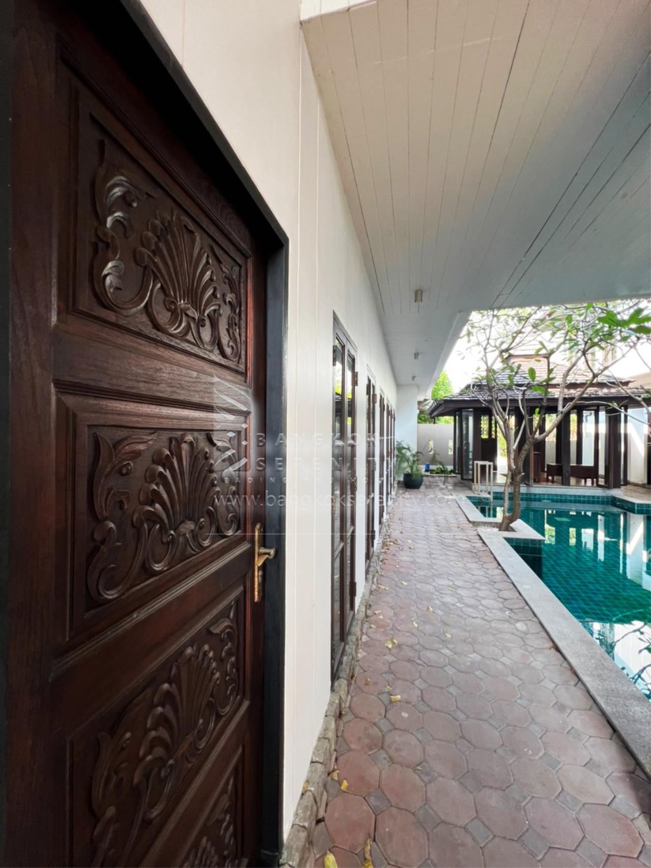  Bangkok Serenity Agency's Resort style house for rent in Bangna 4