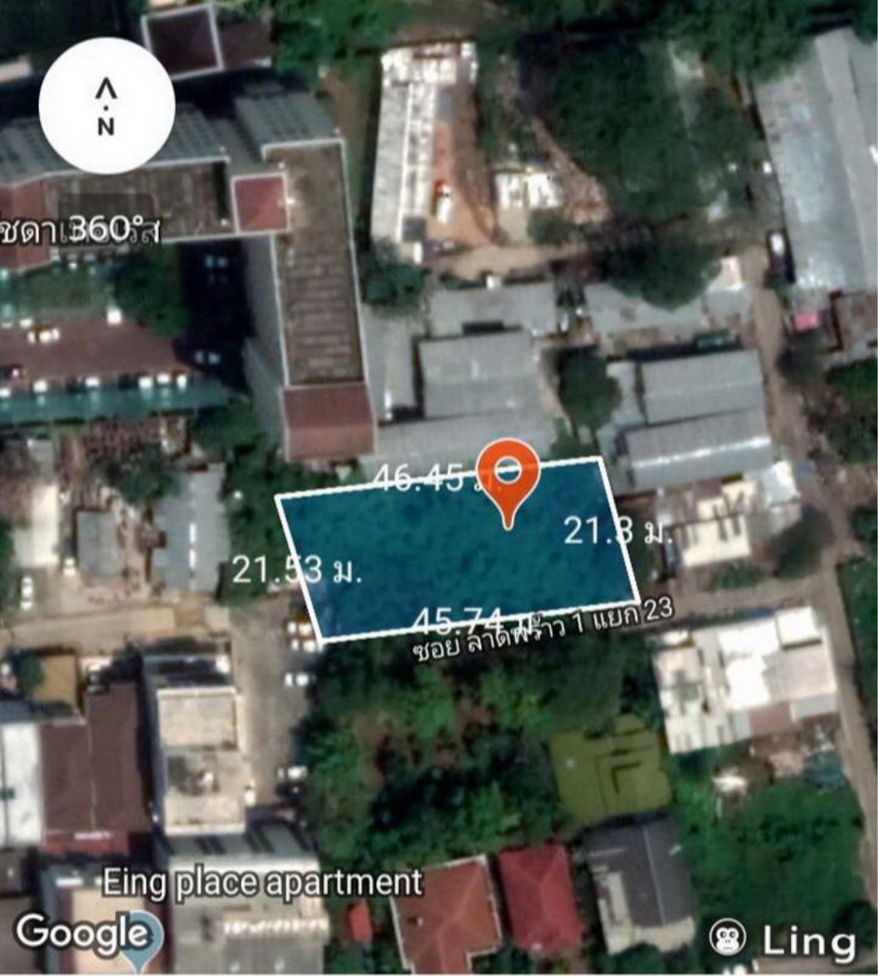 Forbest Properties Agency's 39444 Land For Sale, Ladprao 1, Plot size 243 sq.w. 11