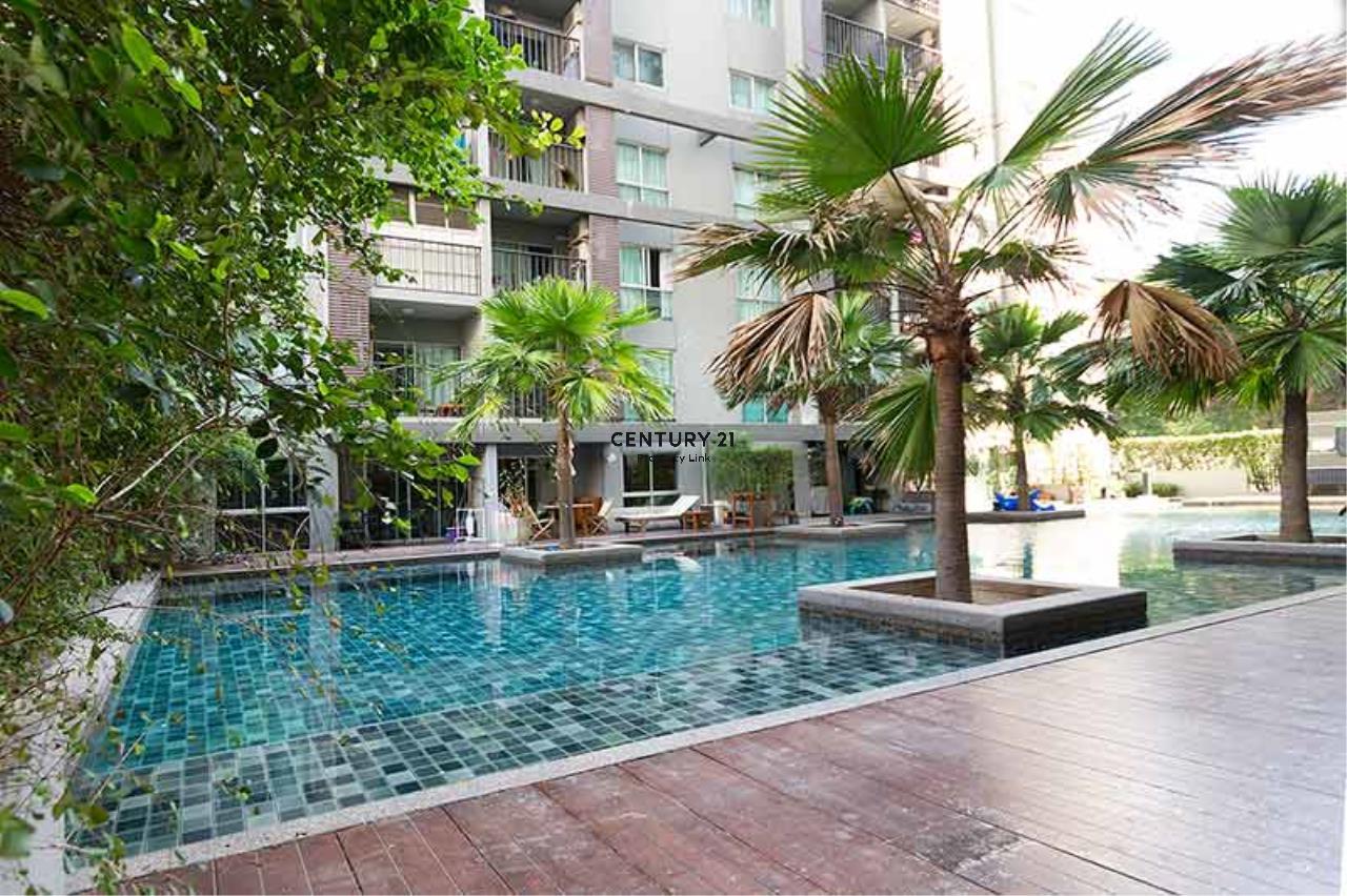Century21 Property Link Agency's 39-CC-61466 A Space Asoke-Ratchada Room For Rent Near MRT RAMA 9 Din Daeng Road 2 Bedroom Rental 22,000 THB./ Month 1
