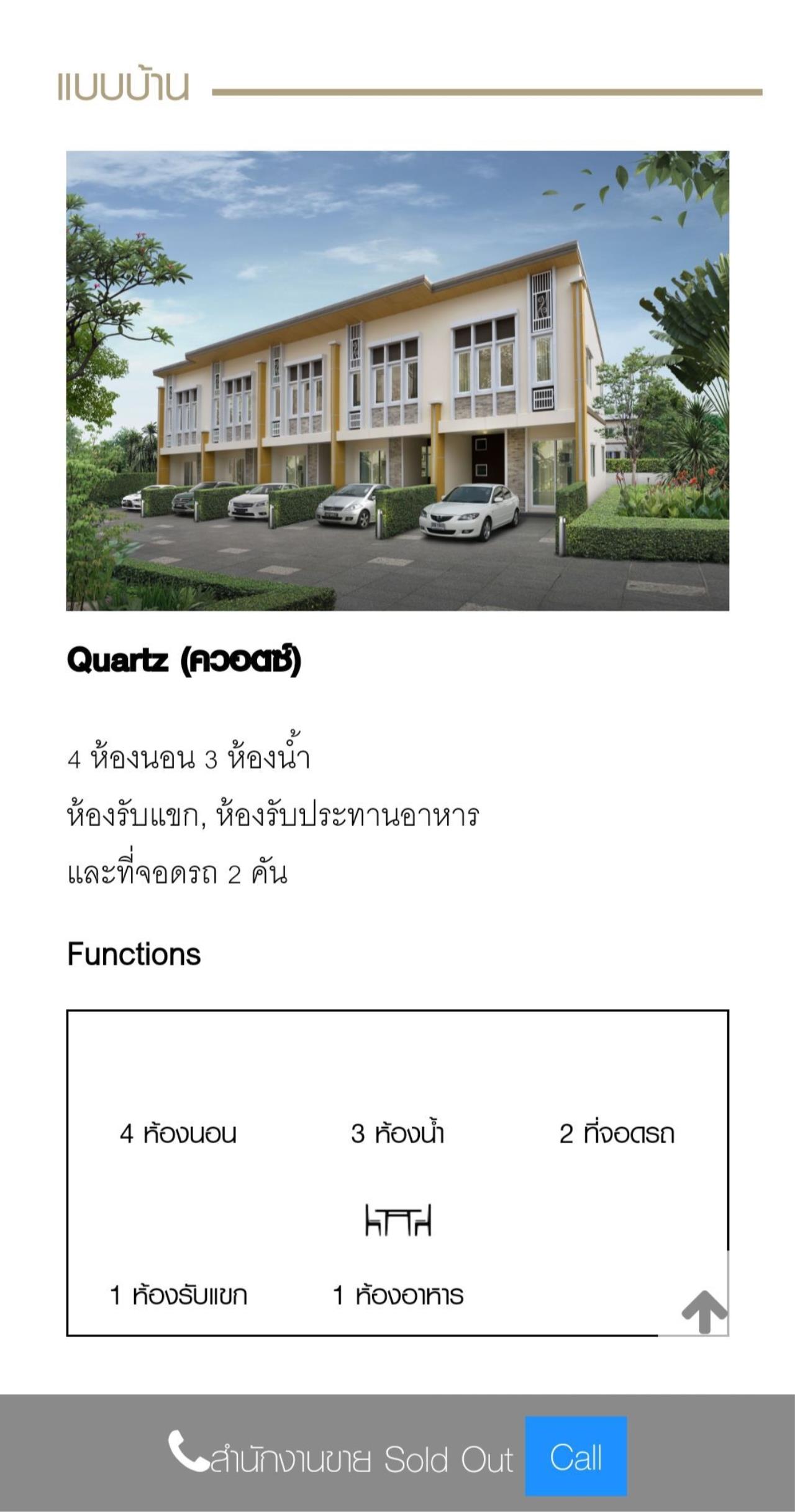 Su Agent Co.,Ltd Agency's S267 Sale Town House Golden Town Kaset-Ladprakao 8