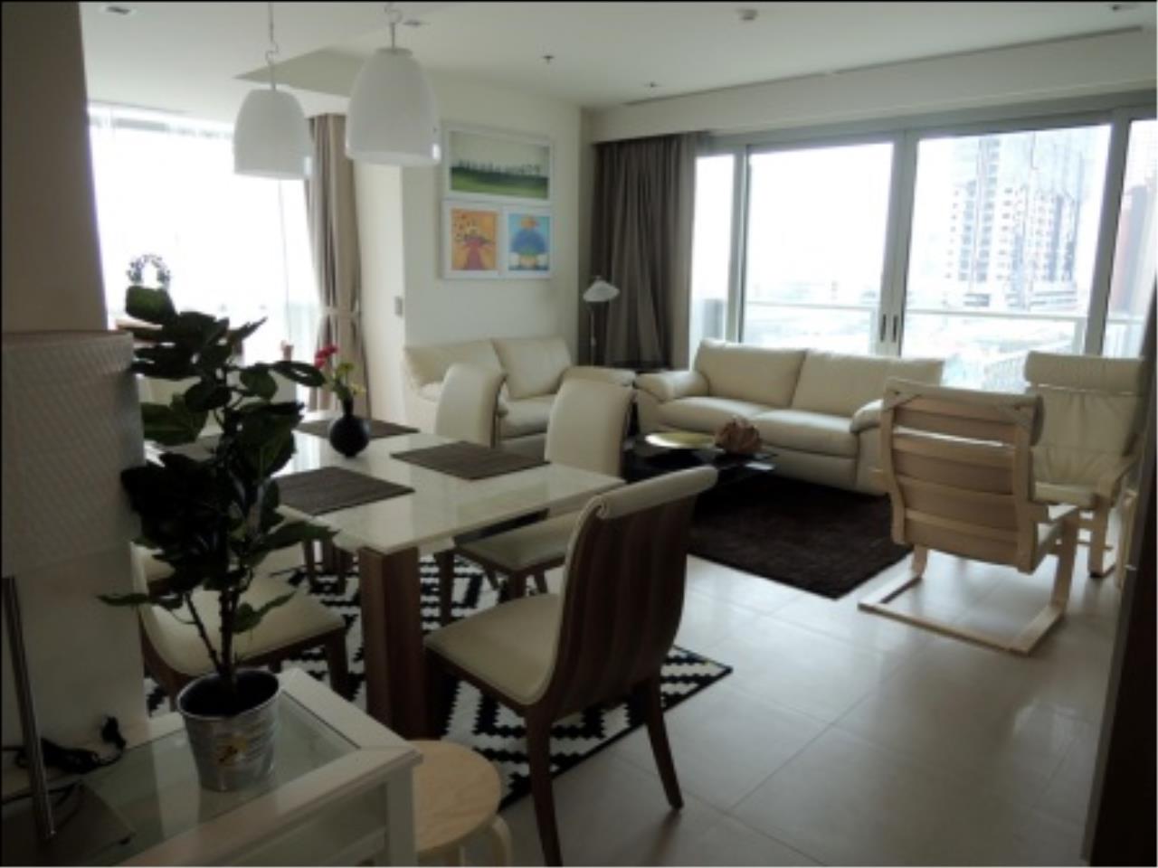 BKK Condos Agency's Beautiful Two bedroom condo for rent at The River 6