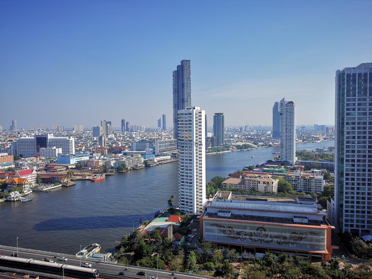 Asangha Realty Agency's The River condominium for rent  2 Bedrooms 30th Floor near Icon Siam  1