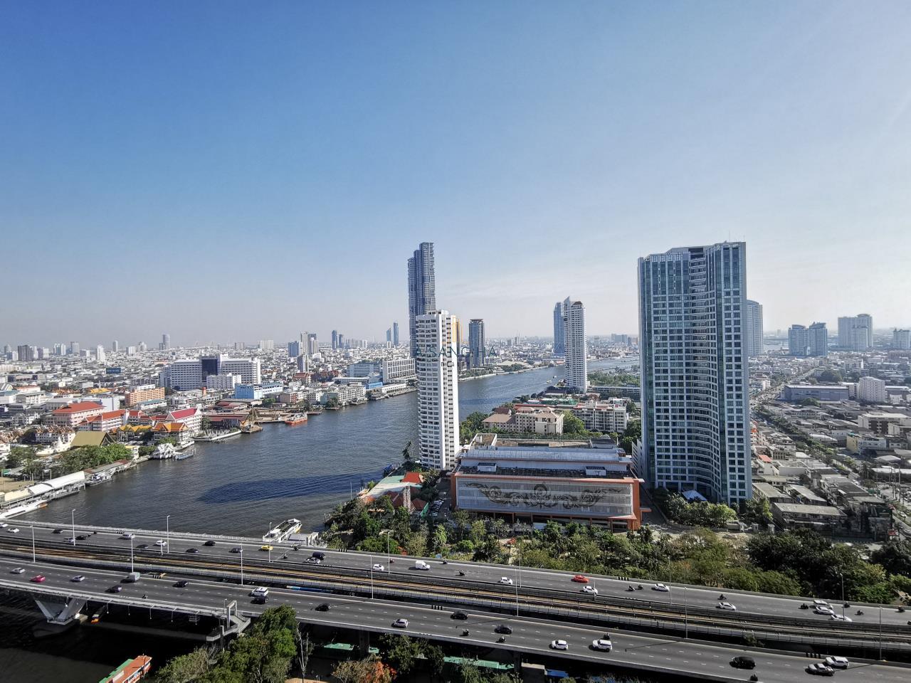 Asangha Realty Agency's The River condominium for rent  2 Bedrooms 30th Floor near Icon Siam  10