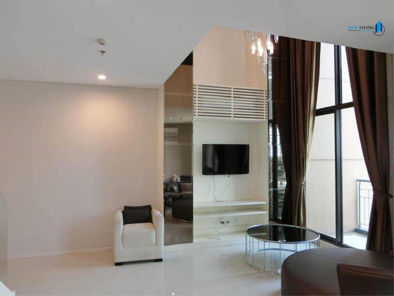 New Living Thailand Agency's *** Urgent rent !!! Villa asoke 1 bedroom Duplex 80 sq m, fully furnished, beautiful room, ready to move in **** 4