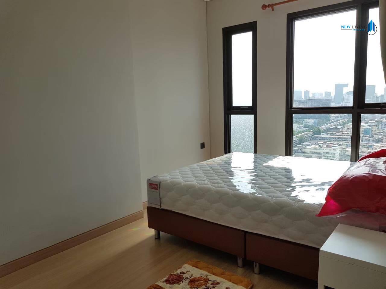 New Living Thailand Agency's --- Urgent rent !!! LPN Suite Dindaeng-Ratchaprarop 1 bedroom 28.56 sq m, fully furnished, corner room, Rama 9 view ---- 5