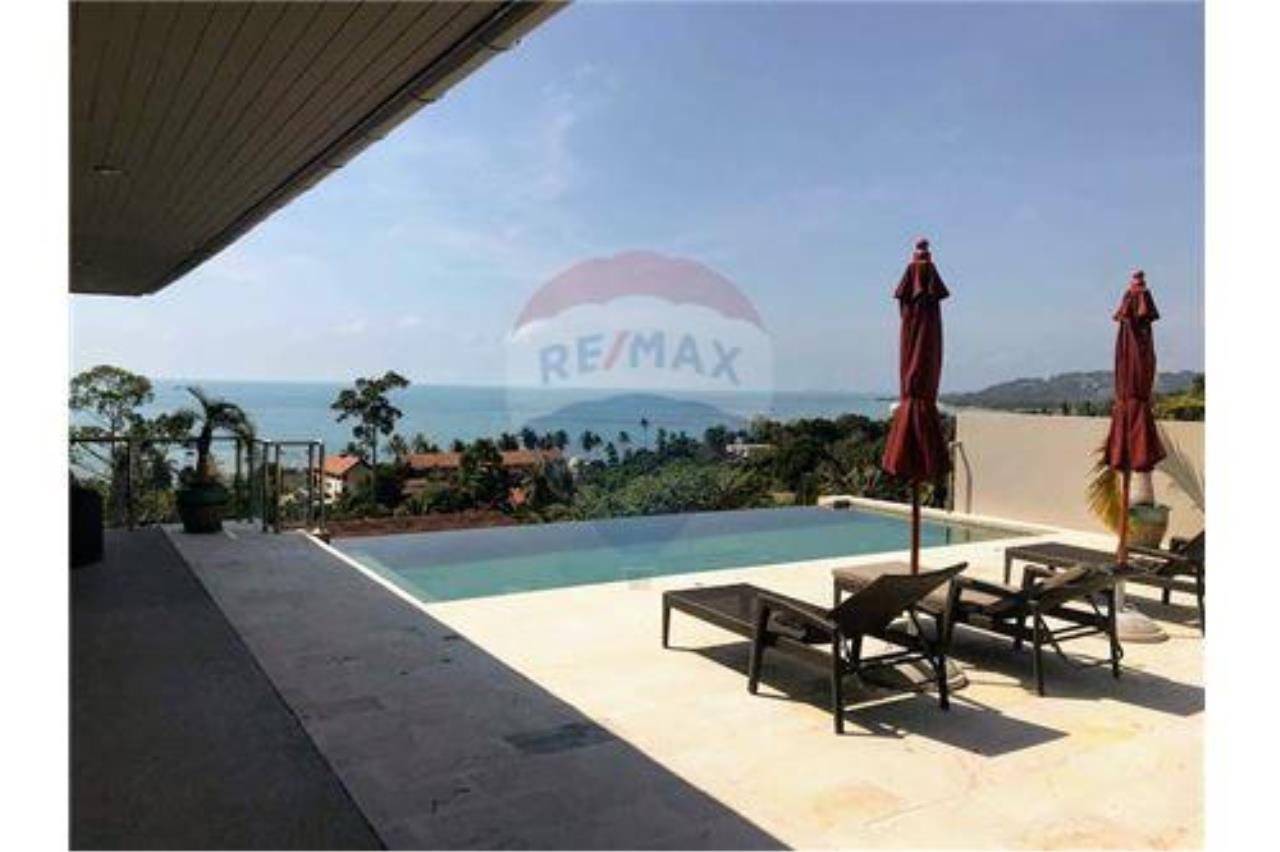 RE/MAX Island Real Estate Agency's villa with the breathtaking sea view in Lamai 5