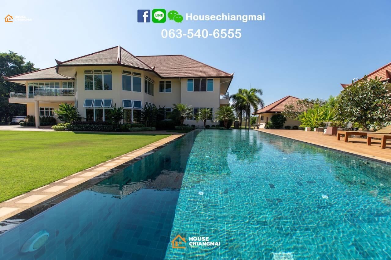 Agent - Orawan Rientchaicharoen Agency's Luxury pool villa for Rent in the location at Amphur Sansai 1