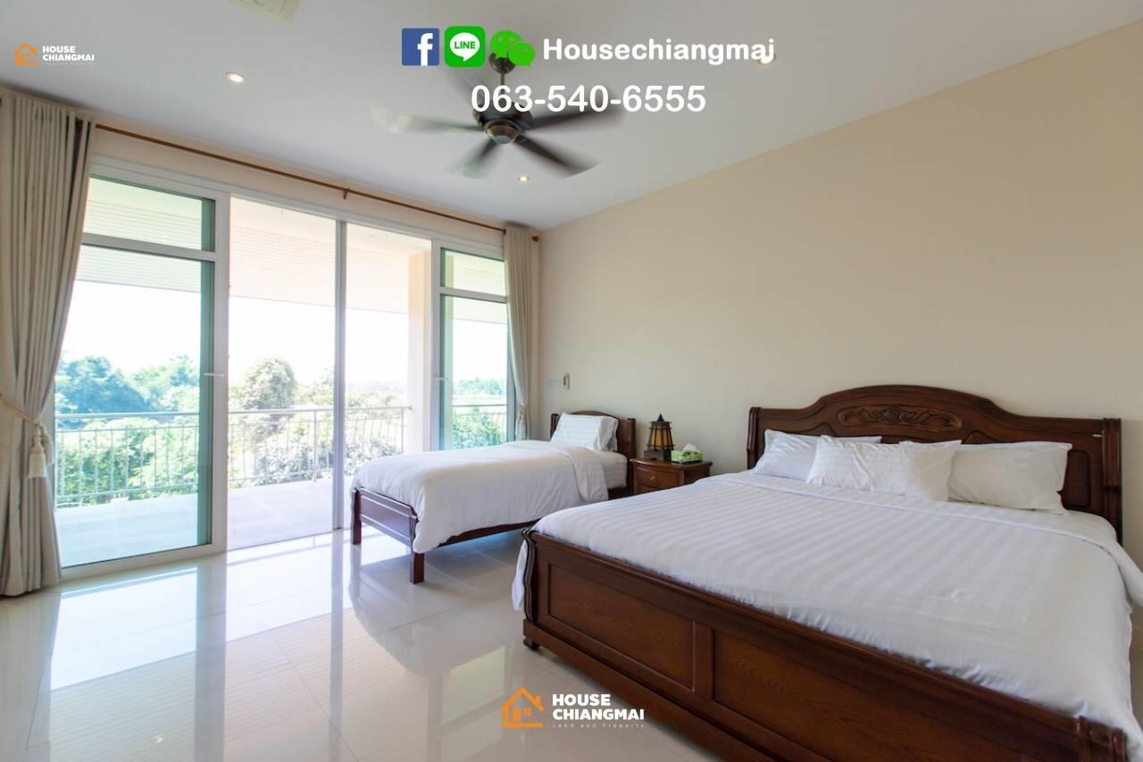 Agent - Orawan Rientchaicharoen Agency's Luxury pool villa for Rent in the location at Amphur Sansai 14