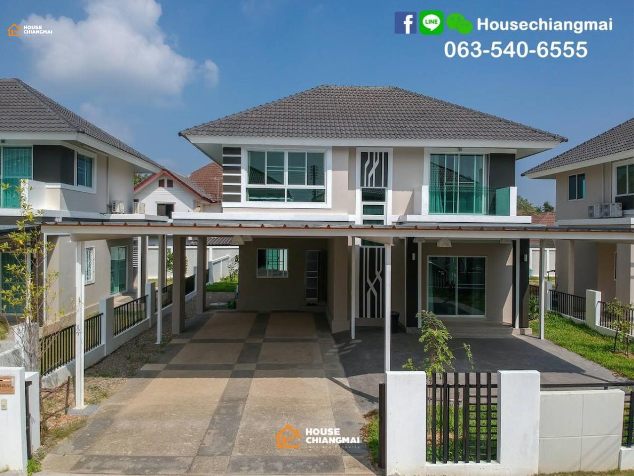 Agent - Orawan Rientchaicharoen Agency's House for rent Located at San Sai Noi 2