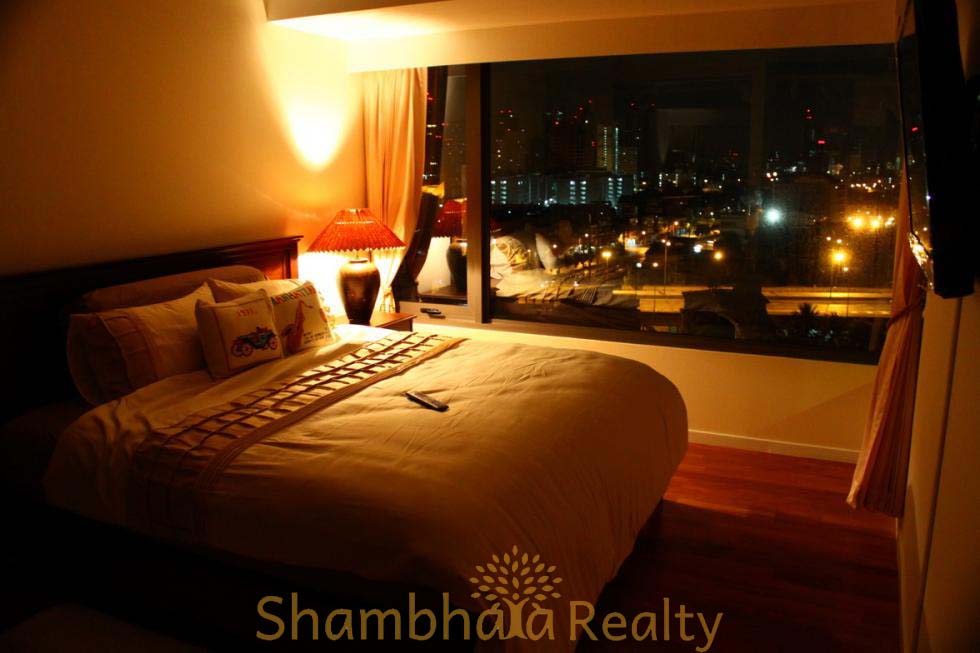 Shambhala Realty Agency's Amanta Luxury condo at rama IV 2 beds 3 baths 76 sqm for rent 7