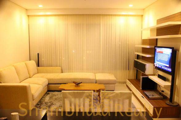 Shambhala Realty Agency's Amanta Luxury condo at rama IV 2 beds 3 baths 76 sqm for rent 1