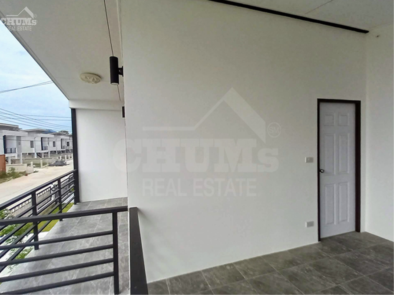 CHUMs Real Estate Agency's Single-storey detached house, gable shape, high basement, Ban Chang, Rayong 4