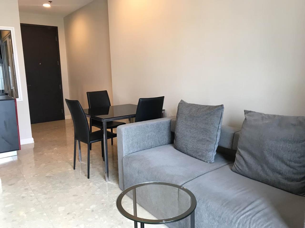 Blue Whale Property Agency's The Crest 34 Condominium for Rent { 1 Bedroom  1 Bathroom    45.39 SQ.M ฿25,000/month} Near by BTS Thonglor 12