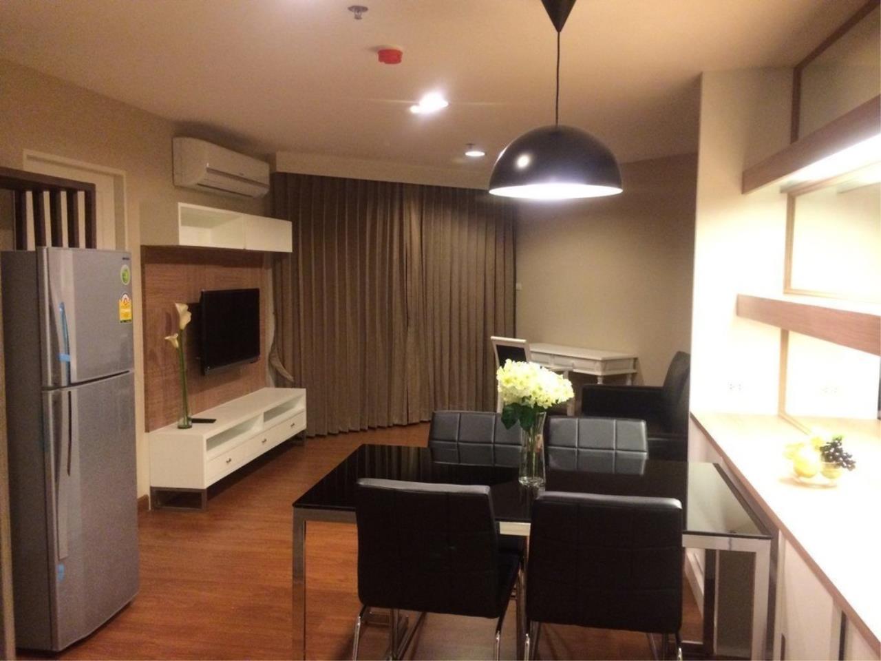 The One Residence Agency's condominium for rent at Belle Avenue Ratchada-Rama 9 , 2BR , 1BA , 59SQM 2