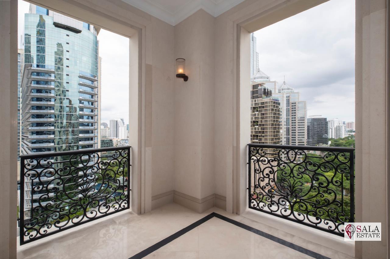 SALA ESTATE Agency's ( FOR SALE ) 98 WIRELESS – BTS PLOEN CHIT, 132.57 SQM 2 BEDROOMS 3 BATHROOMS, CITY VIEW, ULTIMATE CLASS 11