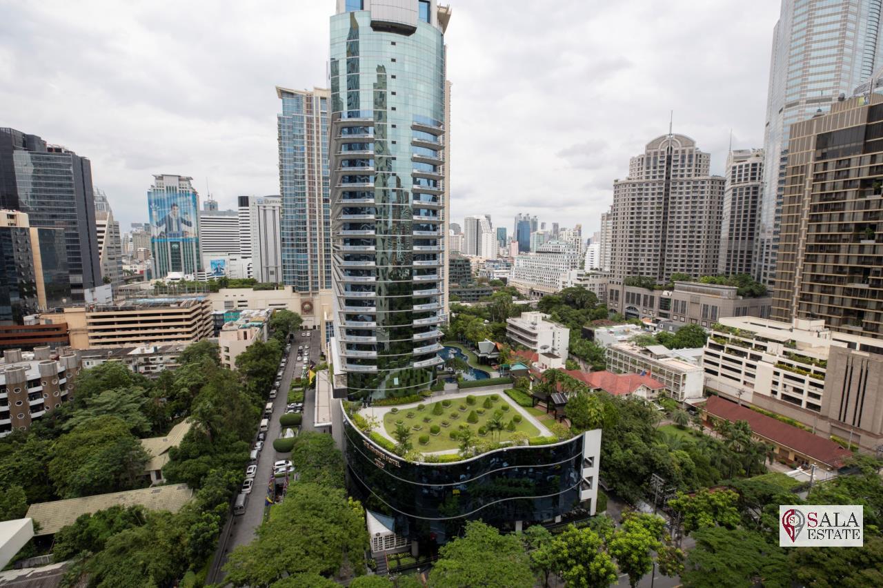 SALA ESTATE Agency's ( FOR SALE ) 98 WIRELESS – BTS PLOEN CHIT, 132.57 SQM 2 BEDROOMS 3 BATHROOMS, CITY VIEW, ULTIMATE CLASS 12