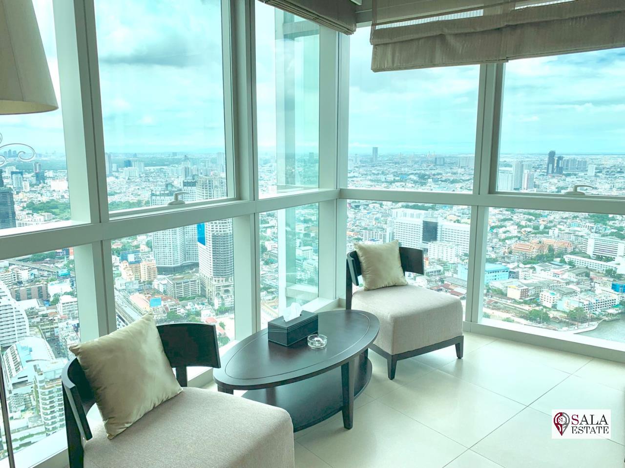 SALA ESTATE Agency's ( FOR SALE ) THE RIVER – RIVERSIDE , ICONSIAM ,232 SQM 2 BEDROOMS 3 BATHROOMS 2 LIVING ROOMS, FULLY FURNISHED,RIVER VIEW 10