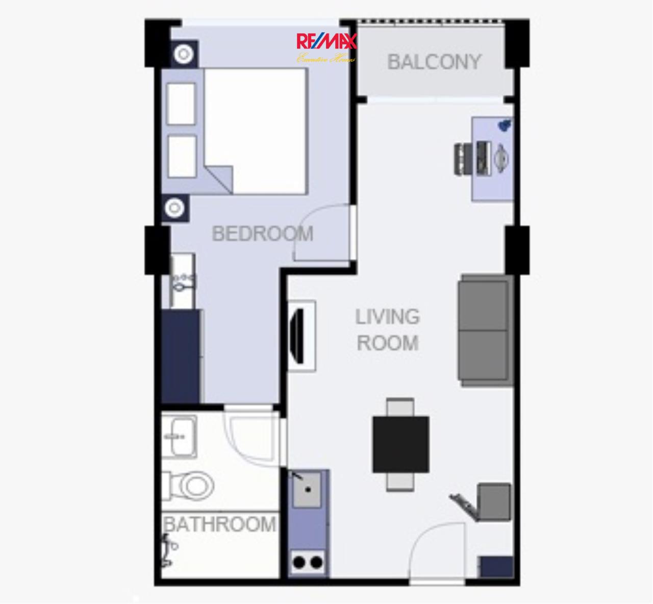 RE/MAX Executive Homes Agency's Simple 1 Bedroom for Rent Prime @ 2 4