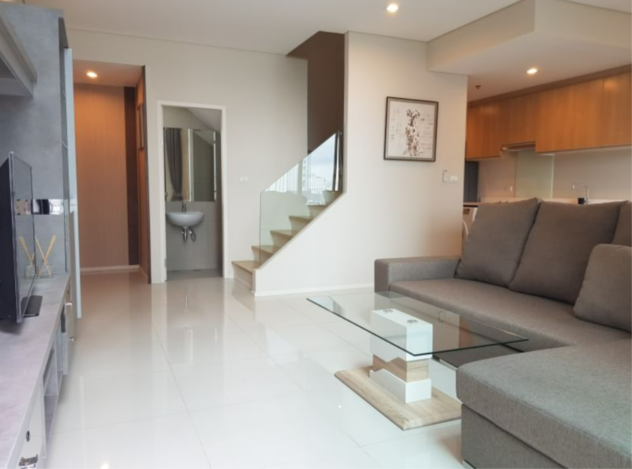 Bestbkkcondos Agency's 2 bedrooms 2 bathrooms 81sqm Villa Asoke Condominium for rent 45000 THB 2