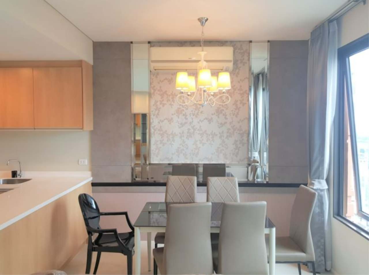 Bestbkkcondos Agency's 2 bedrooms 2 bathrooms 81sqm Villa Asoke Condominium for rent 45000 THB 4